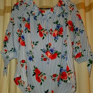 Women's off the shoulder blouse/top